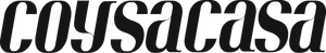 logo de la marque d'objets de décoration : coysacasa, révélez votre intérieur en couleur