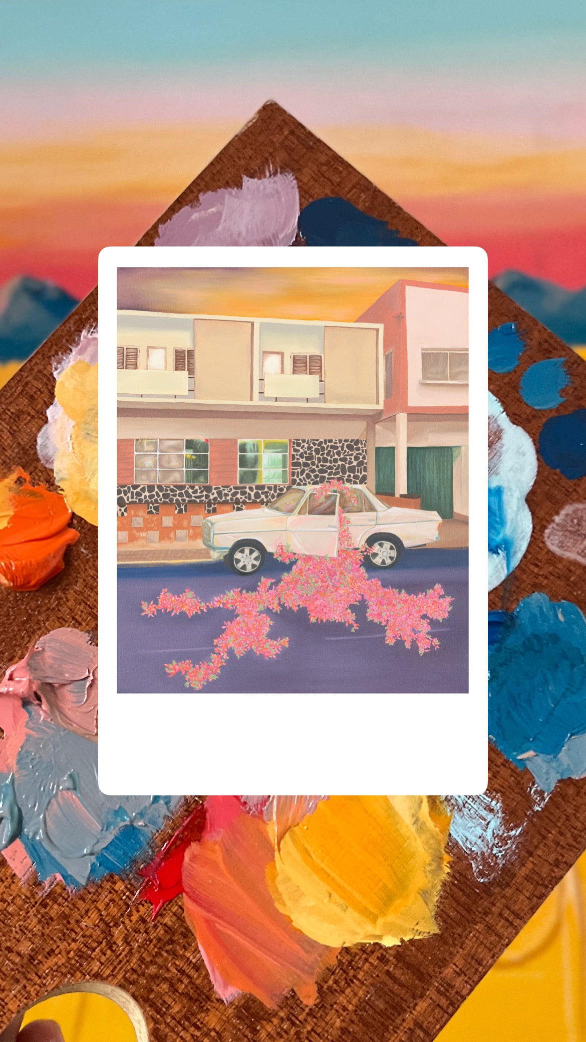 Carte postale « Fleurir les souvenirs »